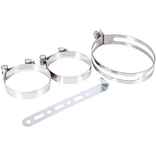 Scatola Filtro Aria Universale 3 Pollici Con Kit Tubo Aspirazione In Fibra Di Carbonio Per Auto - Migliora Prestazioni Motore