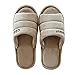 Men's Winter Warm & Cozy Indoor Shoes Skidproof House Slipper, Khaiki