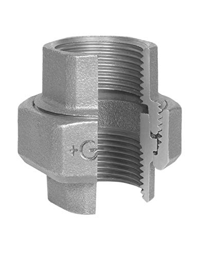 Georg Fischer GF-340 UNION (GALV) F X F 1 1/2 inch Malleable Iron fittings