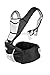 NIMNYK Baby Carrier Sling Ergonomic BackPack Hipseat Multi-Position Baby Gift (Black)