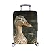 Produktbild Die Stockente oder Wildente auf Astmuster Spandex-Staubschutz Trolley Protector case-Koffer Reisegepäck-Schutzkoffer-Abdeckung 28,5 X 20,5 Zoll(Nur die Gepäckstaubabdeckung)