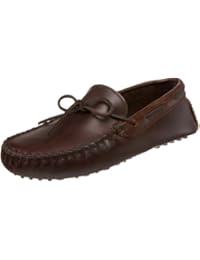 Minnetonka hombres Original Cowhide Driving Moccasin,marrón,11.5 M US