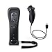 Price comparison product image MTSZZF Black Remote and Nunchuck Controller for Nintendo Wii