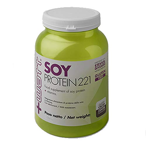 +WATT SOY 221 750 gr. PROTEINE VEGETALI ISOLATE DELLA SOIA VEGANE + SHAKER (CACAO)
