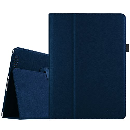 Fintie iPad 2 / 3 / 4 Hülle Case - Folio Slim Fit Kunstleder Schutzhülle Cover Tasche Etui mit Auto Schlaf / Wach Funktion für Apple iPad 2 / iPad 3 / iPad 4, Marineblau