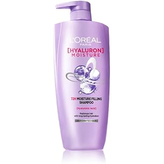 Buy L'Oreal Paris Hyaluron Moisture 72HR Moisture Filling Shampoo powered by Hyaluronic Acid, for Frizz-free, Hydrated and Bouncy Hair Full of Life | 1Ltr Online at Low Prices in India