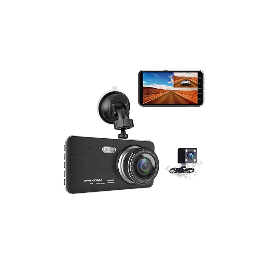 Apexcam Camara Coche dashcam (TOUR4)