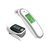【preciso y multifuncional】El oxímetro de pulso utiliza el último sensor, que puede medir con precisión el índice de perfusión de SpO2, frecuencia del pulso, frecuencia respiratoria e perfusión sanguínea. El gráfico de barras y la forma de onda del pulso lo ayudan a comprender mejor los datos de su cuerpo.