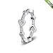 Produktbild PANDOCCI 2018 Herbst verführerische Herzen Ring für Frauen 925 Silber DIY passt für Original Pandora Armbänder Charme Modeschmuck (52#)