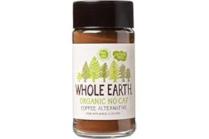 Whole Earth Organic No CAF Coffee Alternative 100g (Pack of 6)