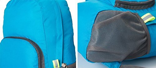 Hosaire 1 Stück Backpack Fahrradrucksäcke Nylon Wasserdicht Faltbar Rucksack für Outdoor Wandern Camping,Reise Bergsteigen Tasche - 5