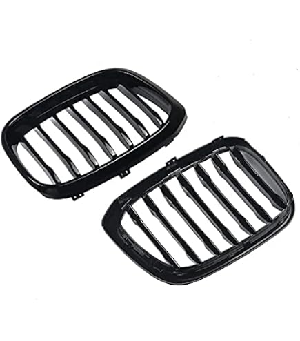 Garnitures Grille D'aération Latérale Noir Brillant Pour BMW X3 X4 G01 G02 X3M X4M 2018-2021 – Déco Extérieure Style Sport - 6
