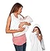 Clevamama Splash and Wrap Baby Bath Towel (White)