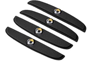 AOWIFT Accessori per veicoli di protezione della portiera dell'auto, per Smart Fortwo Forfour 451 453 450 452 454, adesivo anti collisione per bordi, urto del bordo della portiera dell'auto, Black