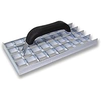 TREBI Gitterrabott 285 x 140 mm Putzhobel verzinkt - zum Egalisieren von Wänden und Abreiben von Putz - Profi Qualität