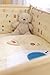 Clair de Lune ABC Quilt and Bumper Set for a Rocking Crib/Cradle