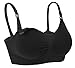 iLoveSIA Womens Seamless Maternity Nursing Bra Bralette Black Size S Fit 30CD 32BC 34AB