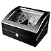 Produktbild FIRWAY Automatische Uhrenbeweger 4 und 6 Speicher Watch Winder für mechanische Armbanduhr