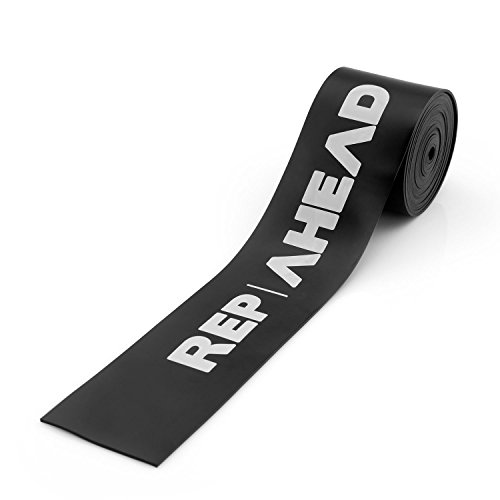 REP AHEAD FLOSSBAND (FÜR ATHLETEN) – Kompressionsband für Flossing und Muskelkompression speziell für Sportler und Athleten (208cm x 5cm x 1,5 mm)