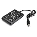 Produktbild samLIKE Mini Hub USB Datenhub 10 Port USB 2.0 Verteiler Super Speed bis zu 5Gbps Adapter Dockingstation für PC/Netbook/Laptop/Ultrabook und Viele Weitere Geräte (Schwarz)