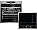 Produktbild AEG AEG130BPMB, Einbauherdset, Induktionskochfeld, EEK: A++, 70 Liter, Edelstahl/Schwarz
