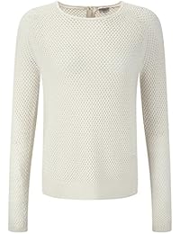 Hoss Intropia – Gorro de punto para sweater- Marfil