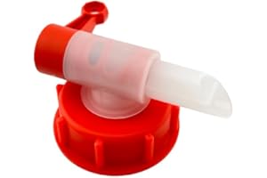 TECH'N'FAST Robinet bidon 20L et cuve de 1000 L avec aérateur intégré - DIN61 (diamètre 55mm) - Homologué UN