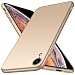 Produktbild for Apple iPhone XR Hülle, ZUERCONG [Matte Serie] Ultra Slim Cover Case Anti-Fingerabdrücke Anti-Scratch Shockproof Handytasche Hartplastik Schutzhülle für Apple iPhone XR 6.1 Zoll, Glattes Gold