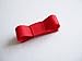 Kookadas Handmade Baby/ Toddler Red Mini Hair Bow Snap Clip X 1
