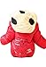 KKia Baby Boys Winter Animal Coat Outwear Hat Snowwear Warm Jacket Overcoat Red 6-12 Months