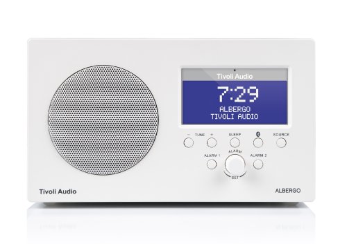 Price comparison product image Tivoli Audio Albergo Radio-réveil AM / FM Blanc