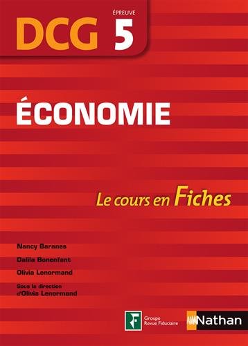 Economie - DCG 5 - fiches francais Economie - DCG 5 - fiches francais