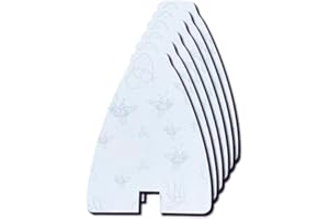 Pest Reject Mosquito Lamp, 6 láminas Adhesivas de Recambio, sin tóxicos ni olores, Protección 24/7, (6 Refill)