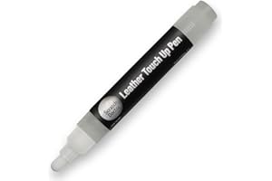 THE SCRATCH DOCTOR Scratch Doctor Leather Touch up Pen Repair Faded Colour & Minor Damage on Leather Furniture, Sofas, Car Seats (Ivory, 15ml)