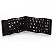 Produktbild Kaiki Portable Foldable Folding Wireless Bluetooth Tastatur Reise Stand