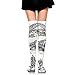 Produktbild OQUYCZ Woman Sketches Of Famous Bridges European Style Historic Architecture Monuments Simplicity High Boot Socks