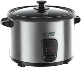 Russell Hobbs 19750-56 Cuociriso Cook&Home, Nero/Acciaio