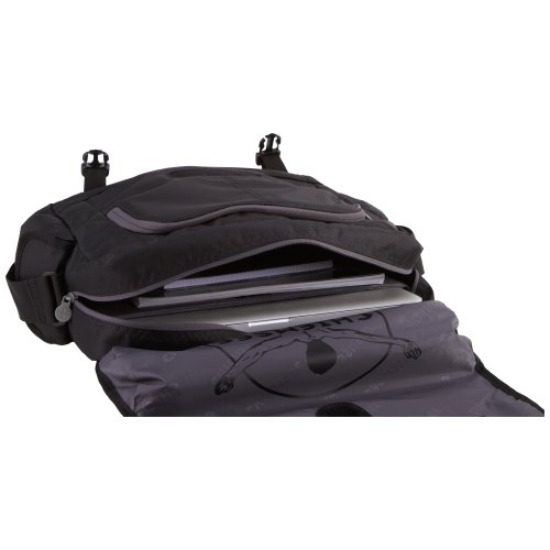 Chiemsee Umhängetasche Shoulderbag Solid, Black, 39 x 28 x 13 cm, 5020015 - 2