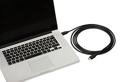 valonic 3m HDMI Kabel hochwertig, Ultra-HD, Full-HD, 3D, 4K, ARC, True HD Dolby 7.1, DTS-HD Master Audio, Ethernet, CEC, Kontakte vergoldet, 30 AWG, schwarz - 4