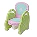 Produktbild XRXY Multifunktions Baby Kreative Töpfchen Hocker / Kinder Komfortable Mit Rückenlehne Kleine Toilette / Baby Stabile Große Kapazität Bettpfanne (3 Farben Erhältlich) ( Farbe : B )