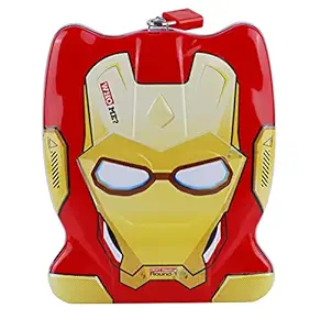 FunBlast Money Saving Tin Coin Bank with Lock and Key ? Cartoon Coin Box for Kids, Boys, Girls, Piggy Bank for Kids, Money Box for Kids, Birthday Return Gift