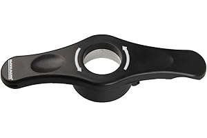 Fackelmann 45572 Ouvre bouteille 4 en 1, décapsuleur, ouvre boîte, ouvre bocal, ouvre bouteille, Plastique, Noir, 14,5 x 4,5 x 2,5 cm