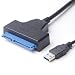 Produktbild GamutTek™ 2,5-Zoll-Festplatte SSD HDD-Adapterkabel, USB3.0 zu SATA 22P, Unterstuetzt SATA I, SATA II, SATA-III-Festplatte / SSD