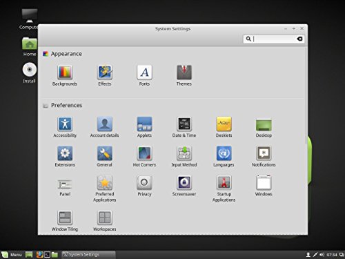 Linux Mint 18 Live - Cinnamon - 32 64 bits - DVD reviews Linux Mint 18 Live - Cinnamon - 32 64 bits - DVD