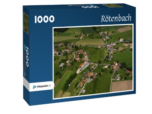 Preisvergleich Produktbild Rötenbach - Puzzle 1000 Teile mit Bild von oben