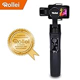 Ruhige Videos leicht gemacht: unser Rollei Actioncam Steady Butler ist auf 3 Achsen stabilisiert und ermöglicht 640° Schwenks; so erstellen Sie ruhige, stabilisierte Videos aus der Hand