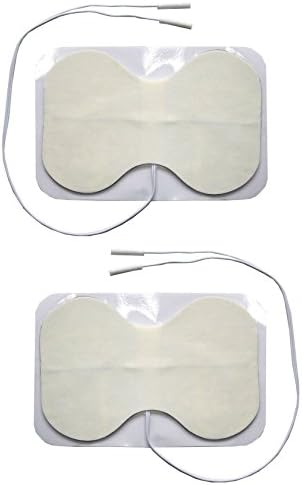 TENS Electrode Pads - TWO Large Foam-Backed Butterfly Pads