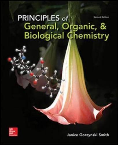 Principles of General, Organic and Biological Chemistry by Smith, Janice Gorzynski (2014) Taschenbuch