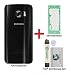 Produktbild iTG® PREMIUM Akkudeckel Reparatur-Set für Samsung Galaxy S7 EDGE Schwarz (Black Onyx) - Original Rückseite Batterieabdeckung für SM-G935F + Vorgeschnittene 3M Klebefolie und iTG® Werkzeug-Set