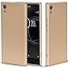Produktbild Sony Xperia X Hülle, Conie [Style Series] Soft Flex Case Ultradünn Echtes Telefongefühl handyhüllen PC Bumper Cover Schutz Tasche Schale Schutzhülle für Xperia X hartschale dünn (Gold)